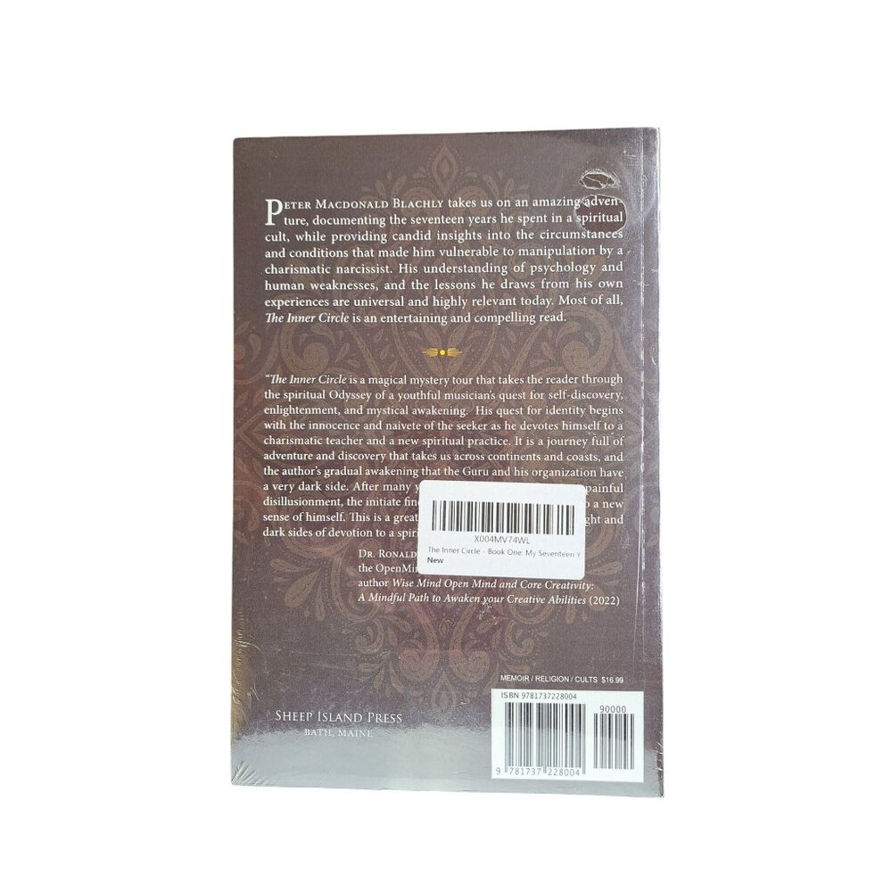 The Inner Circle Book One Peter Macdonald Blachly Paperback Cult Sikhs Brand New - Picture 2 of 4